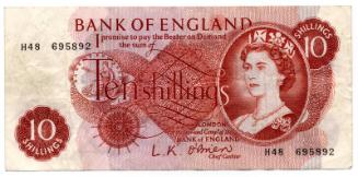 Ten Shilling Note (Bank Of England)
