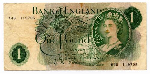 One-pound Note (Bank Of England)