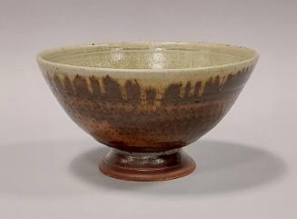 Stoneware Large Footed Bowl or Tazza