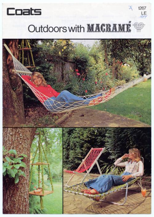 Outdoors With Macrame Pattern