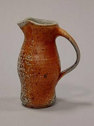 Stoneware Medieval Jug With Soda Glaze