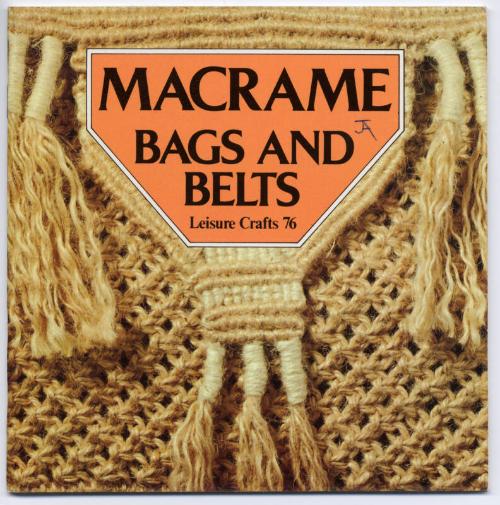 Macrame Bags And Belts