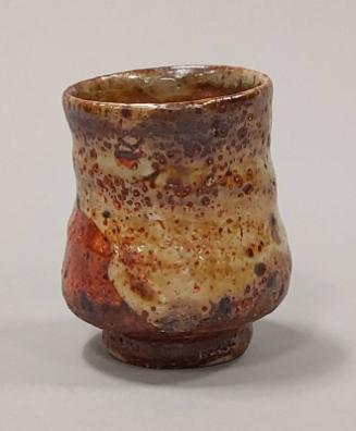 Stoneware Yunomi With Shino Glaze