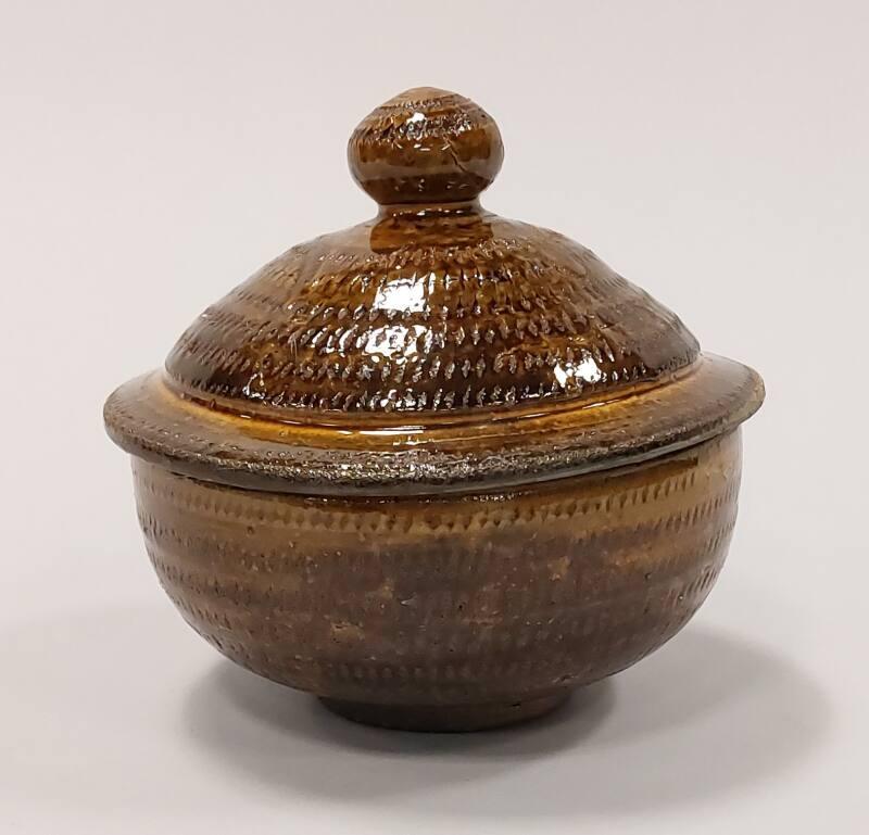 Earthenware Covered Bowl