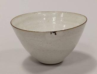 Stoneware Small Bowl With Beige Glaze With Oatmeal Speckle