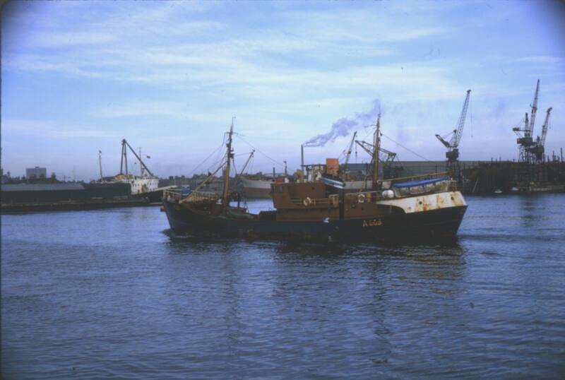 trawler Ardenlea in Aberdeen harbour