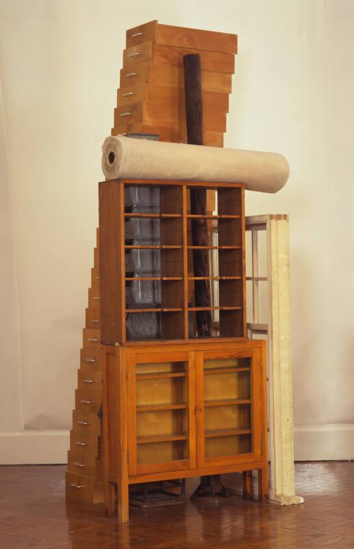 Untitled (3ft X 4ft Stack With Window Casement)