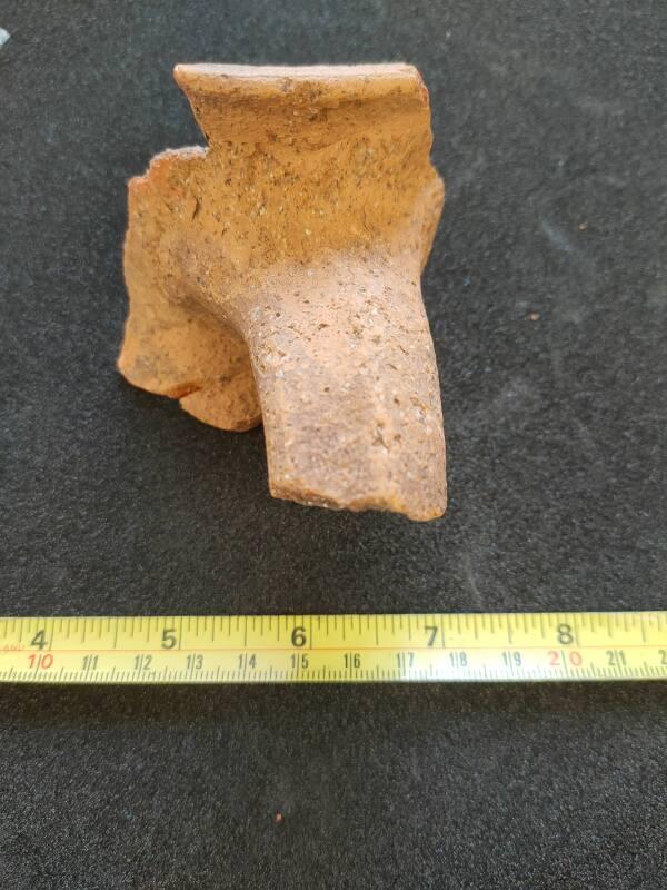 AB/Q/73 Yorkshire Ware Jug Rim Sherd