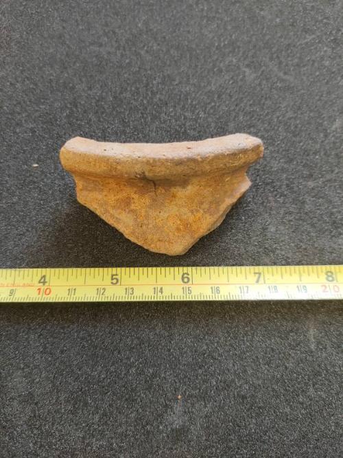 AB/Q/73 Yorkshire Ware Jug Rim Sherd