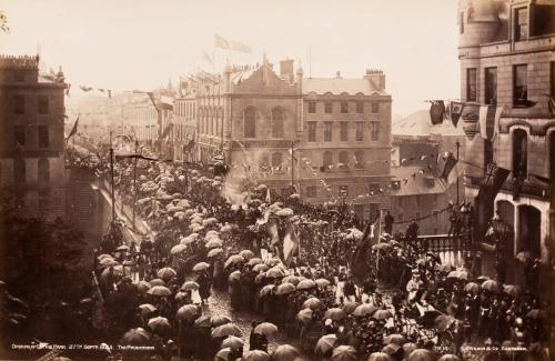 Opening of the Duthie Park 27th Sept. 1883 The Procession