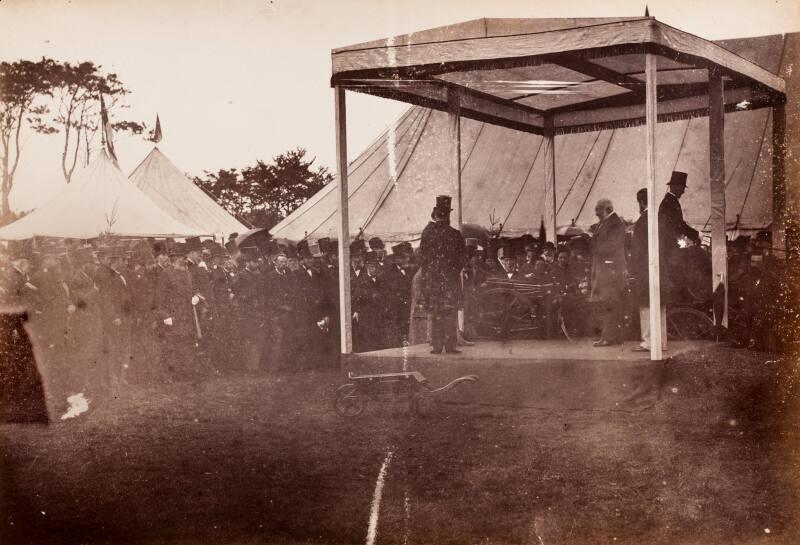 Ceremony at Opening of the Duthie Park Aberdeen