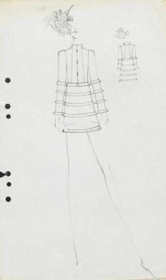 Drawing of Dress