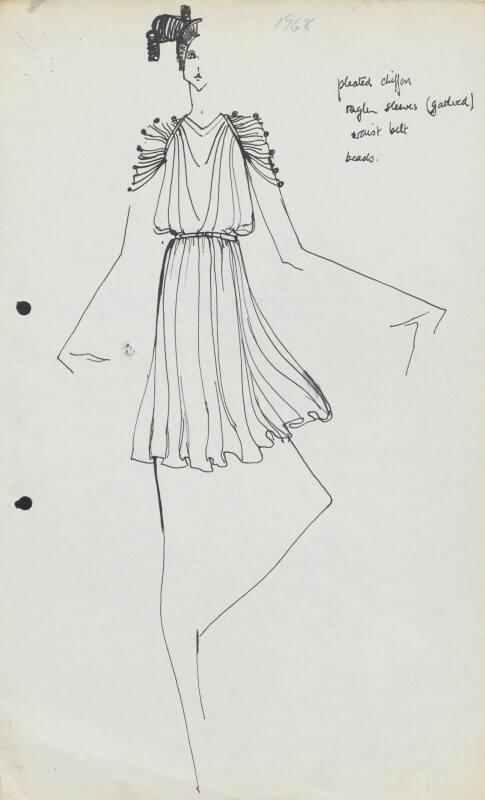 Drawing of Dress