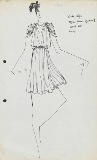 Drawing of Dress