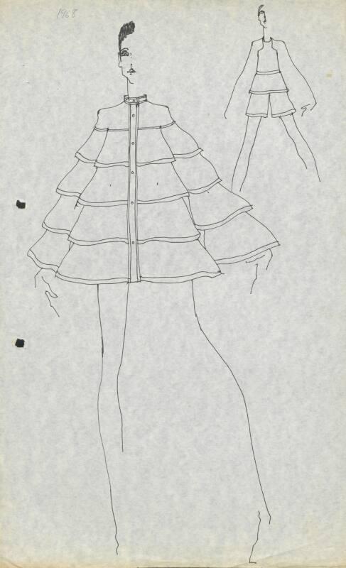 Drawing of Swing Coat