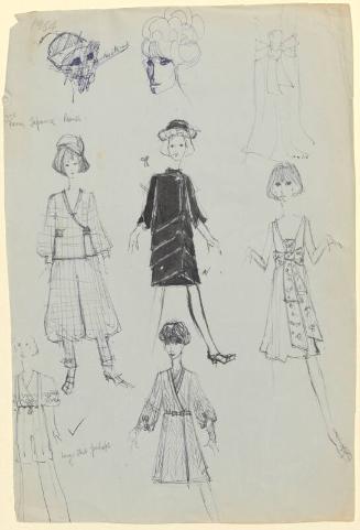 Multidrawing of Coats and Dresses