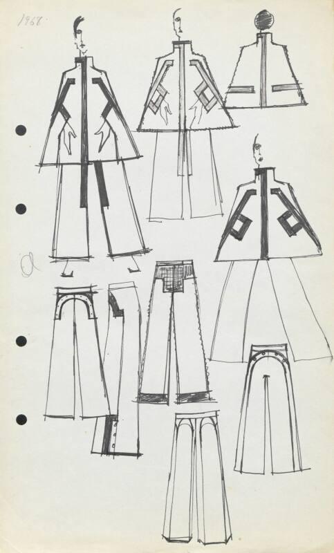 Multidrawing of Cloaks and Trousers