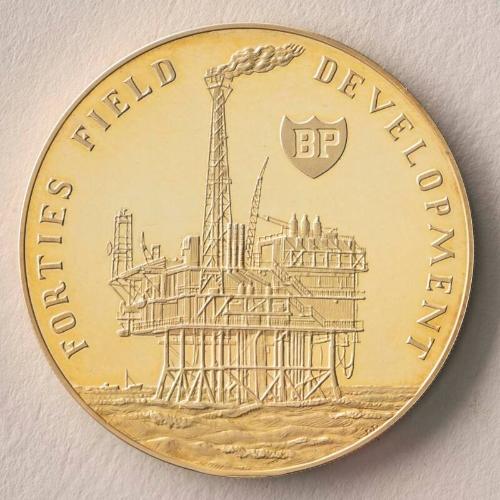 BP Forties Field Medal, 1976