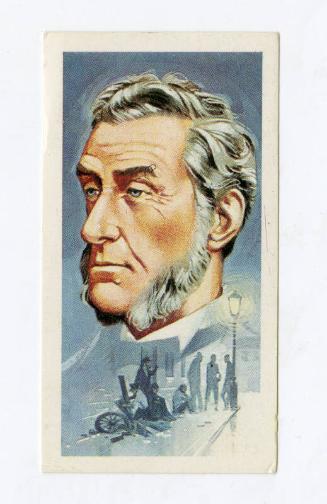 Brooke Bond Tea Card - "Famous People" series - No. 1  Lord Shaftesbury