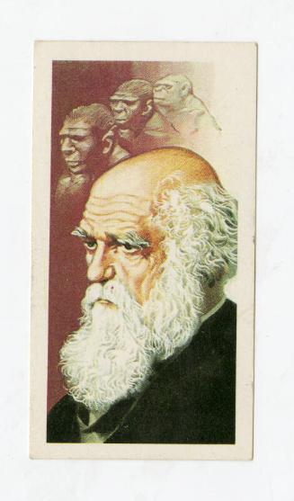 Brooke Bond Tea Card - "Famous People" series - No. 4  Charles Robert Darwin