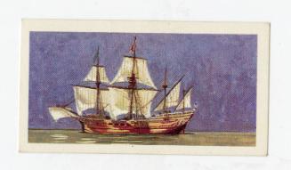 "The Saga of Ships" Brooke Bond Tea Card - Madre De Dios