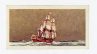 "The Saga of Ships" Brooke Bond Tea Card - HMS Centurion