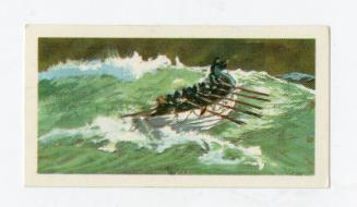 "The Saga of Ships" Brooke Bond Tea Card - Greathead's Lifeboat