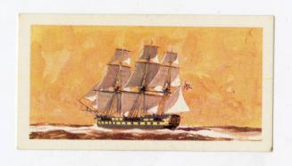 "The Saga of Ships" Brooke Bond Tea Card -  An East Indiaman