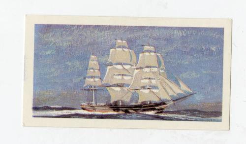 "The Saga of Ships" Brooke Bond Tea Card - Cutty Sark