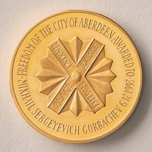 Freedom of the City of Aberdeen Medal