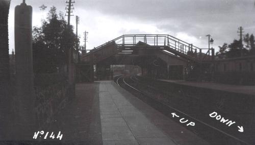 Pedestrian Bridge No.144 Over Railway