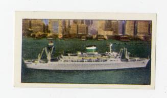 NCS Cigarette Card - "Passenger Liners" series - No. 10 Santa Rosa