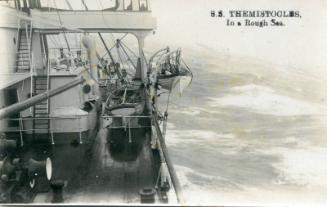 Photograph of themistocles in rough sea