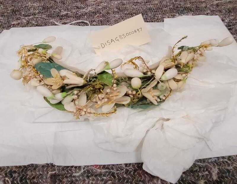 Bridal Wax Flower Headband