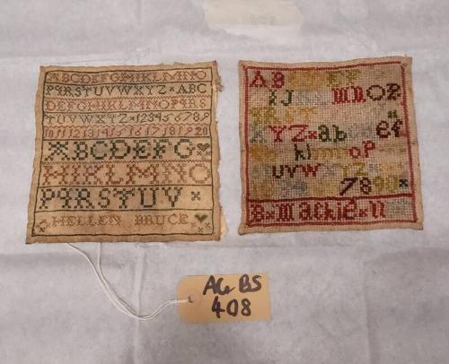 Alphabet Cross-Stitch Samplers