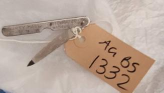 Harry Hall The Tailors Branded Metal Nail File