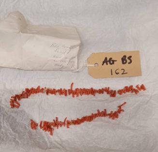 Envelope of Coral Beads