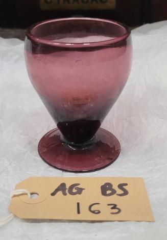 Amethyst Blown Glass Aperitif Banquet Goblet