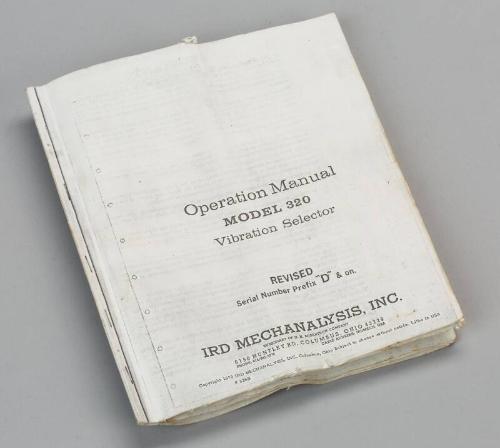 Instruction Manual for Vibration Detector