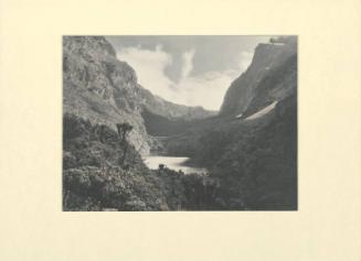 Lago superiore nella valle a occidente del M Baker (Ruwemzori)