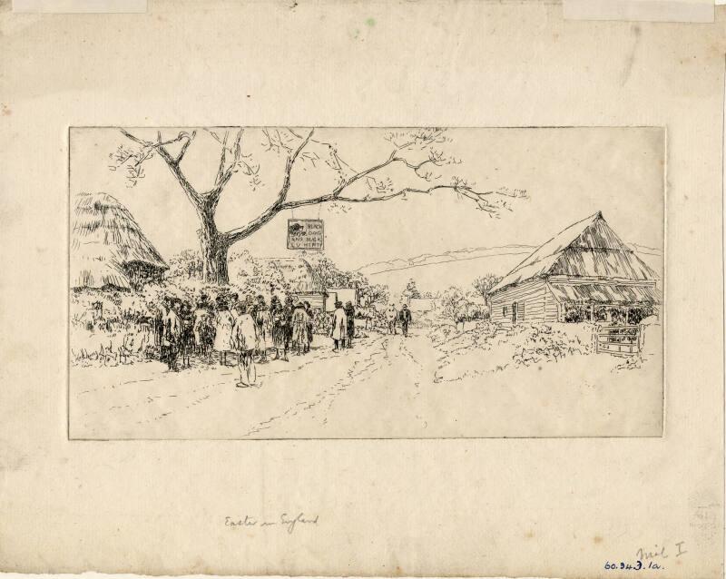 Easter in England by James McBey