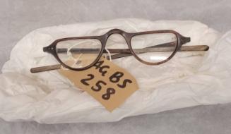 Tortoise Shell Rimmed Half Moon Spectacles