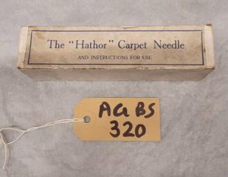 Hathor Carpet Needle and Instructions