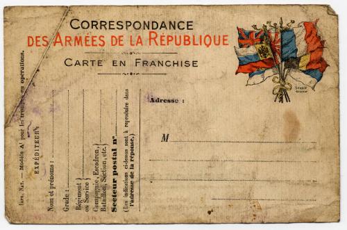 World War 1 Postcard