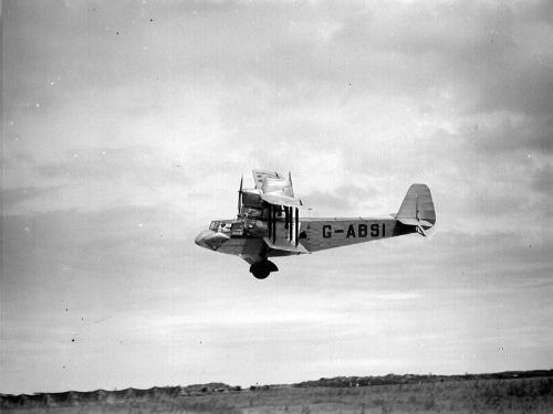 View Of Airspeed Ferry Aircraft