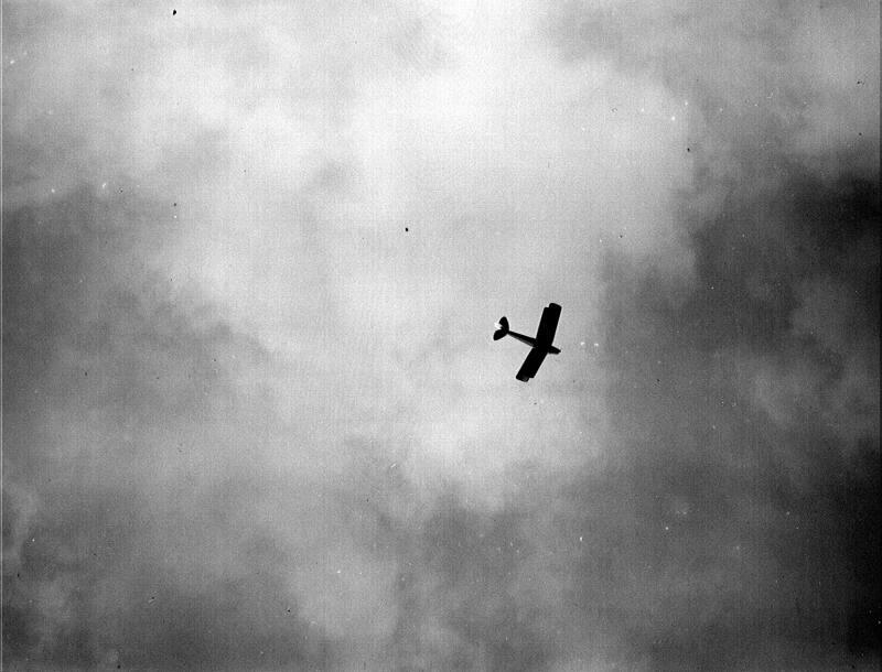 View Of Tigar Moth Aircraft