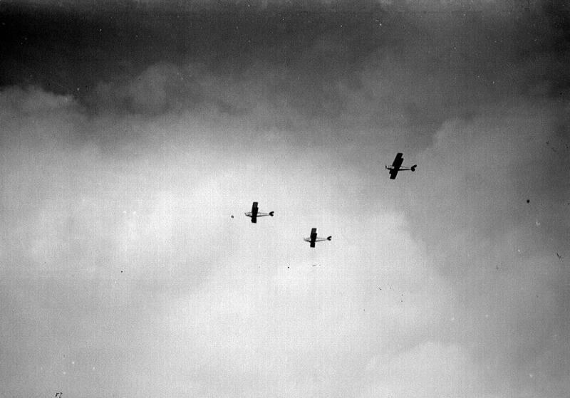 View Of D H 6OX Moth Aircraft