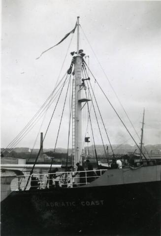 Black and White Photograph in album of 'Adriatic Coast'