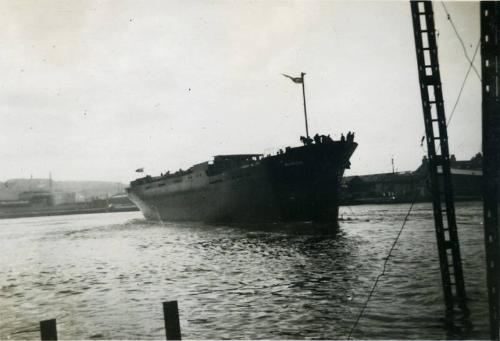 Black and White Photograph in album of 'Murdoch'