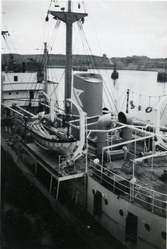 Black and White Photograph in album of 'Borre'